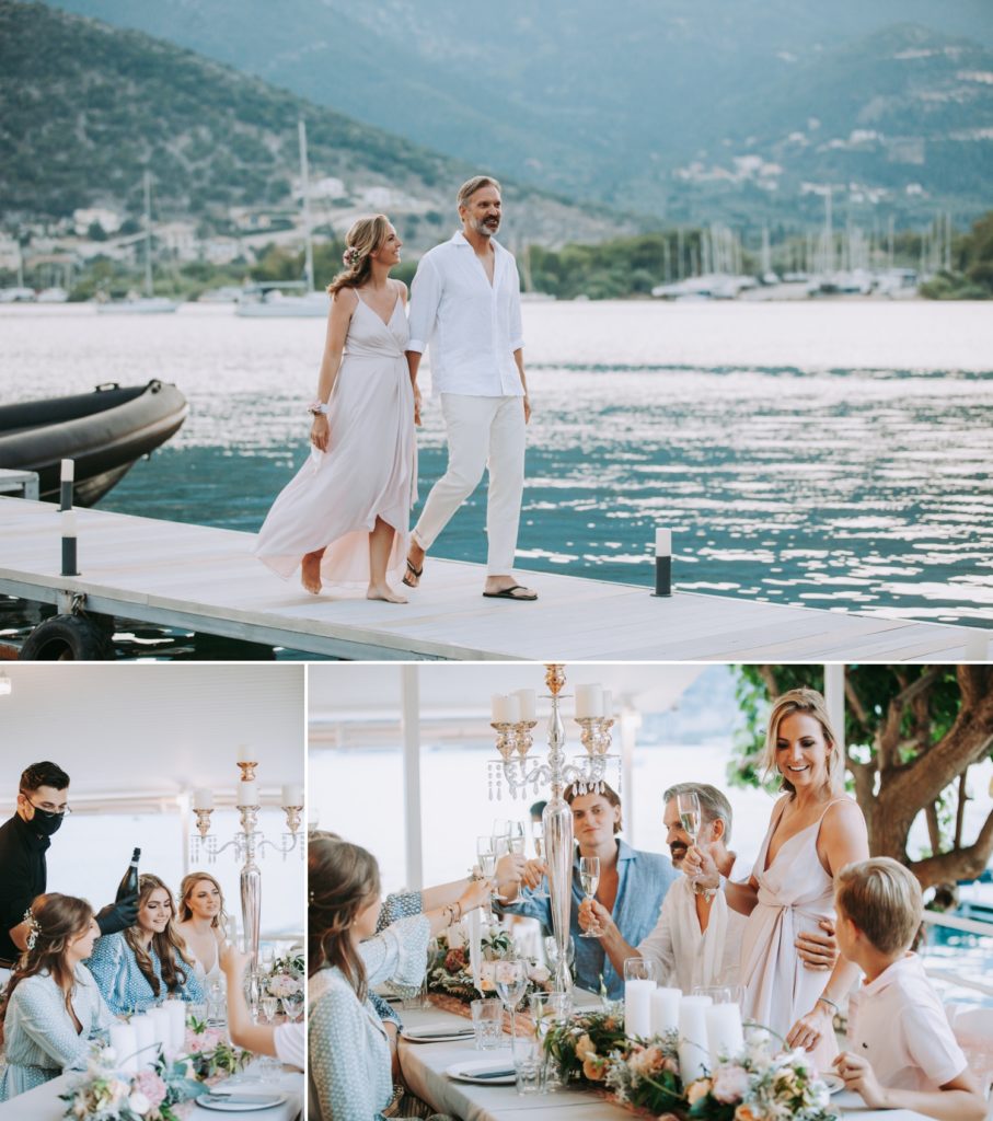 Lefkada seaside wedding